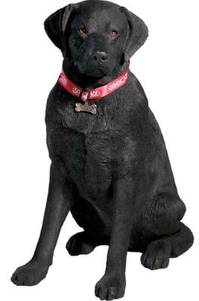 Labrador Retriever Black Life-Size Statue